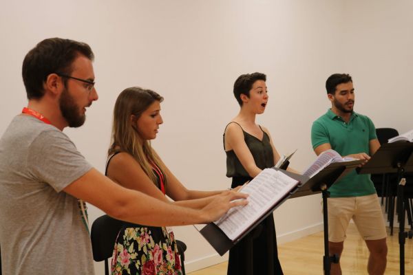 En la Masterclass de Giulio Zappa